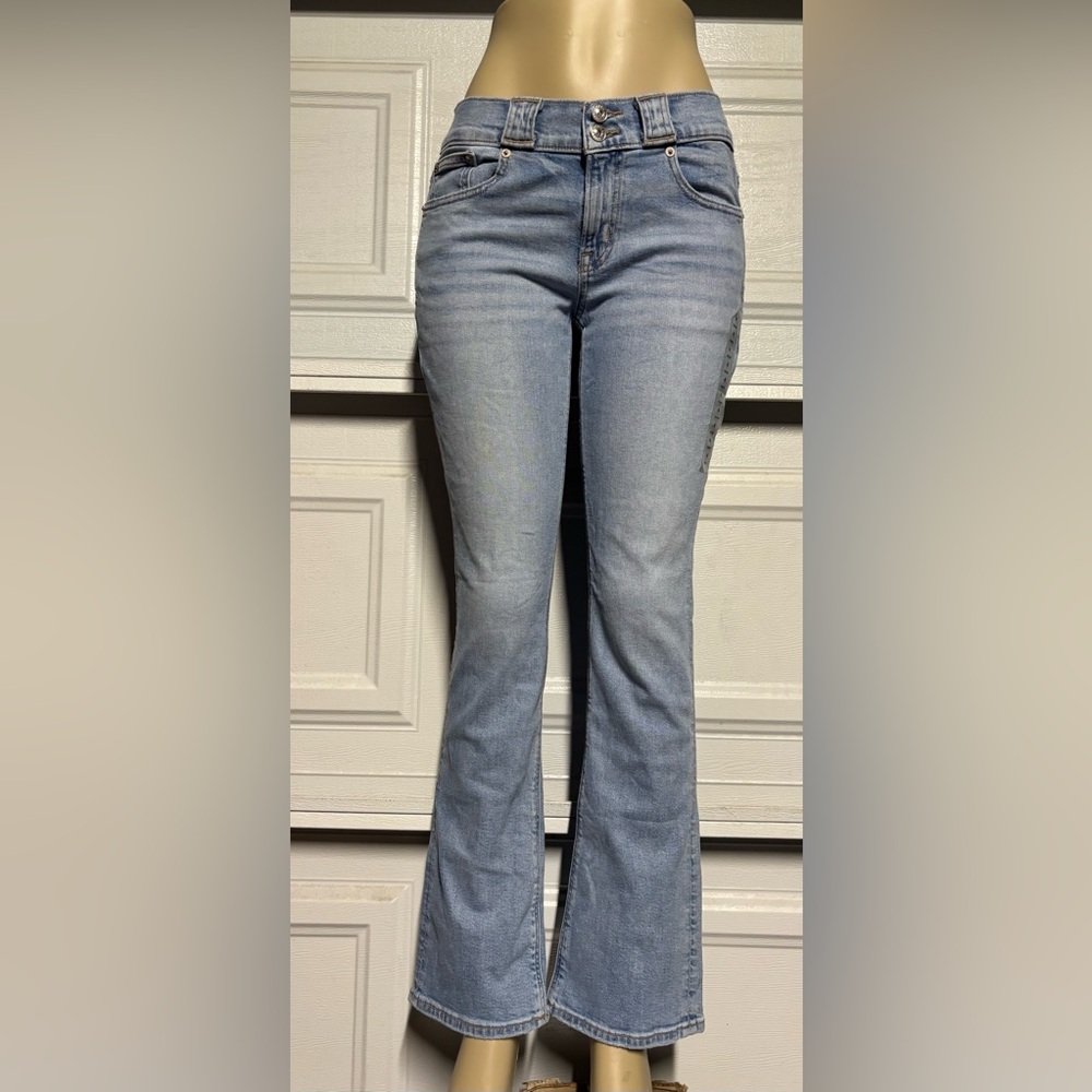 American Eagle Outfitters Light Blue Flare Jeans